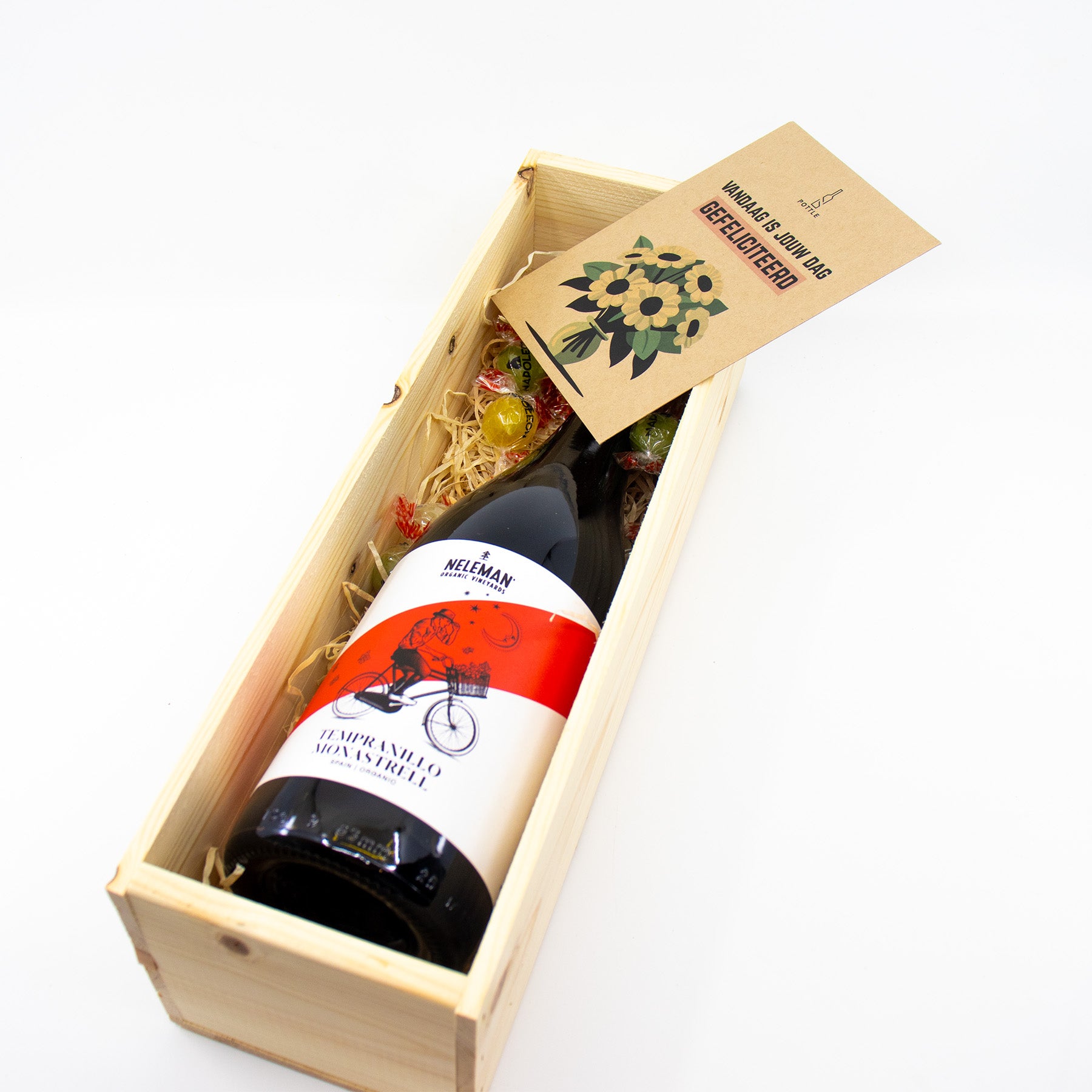 Gifting - Wijn in houten kist